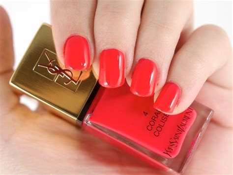 ysl nagellack coral|ysl beauty nail varnish.